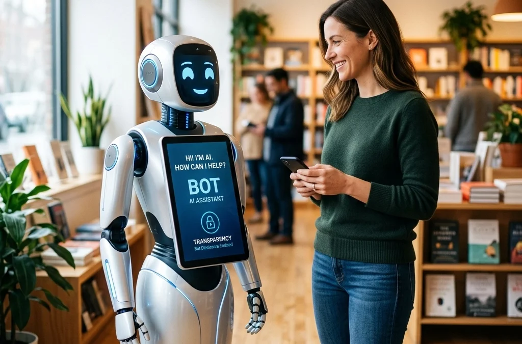 The “Bot” Disclosure: Why being honest about AI actually makes your customers trust you more