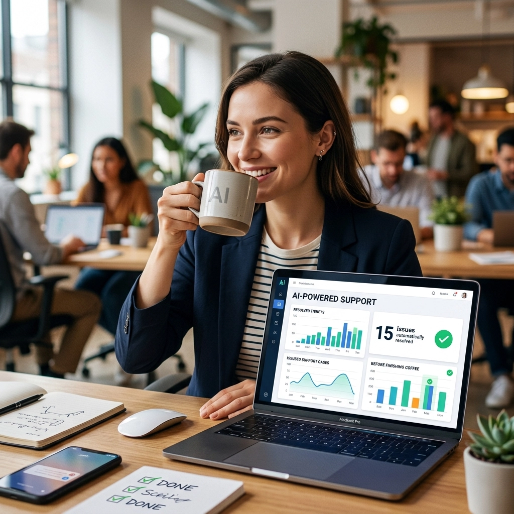 15 Support Headaches AI Can Solve Before You Even Finish Your Coffee