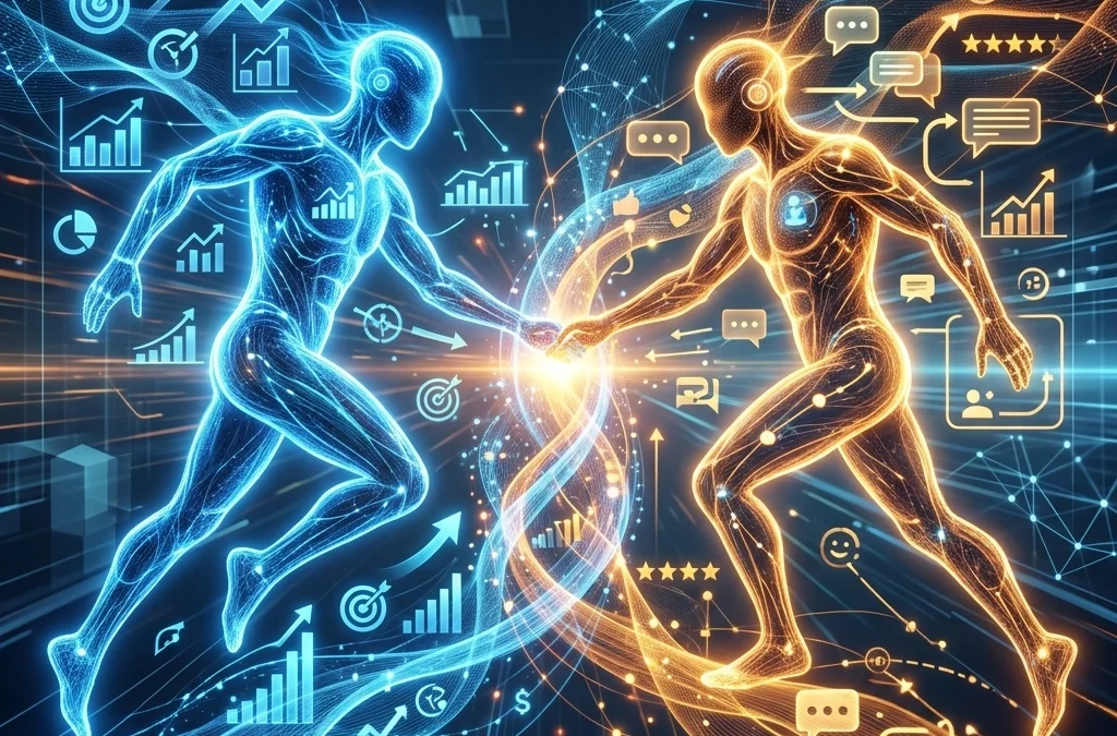 The Ultimate Power Couple: Why AI Support and AI Marketing Need Each Other