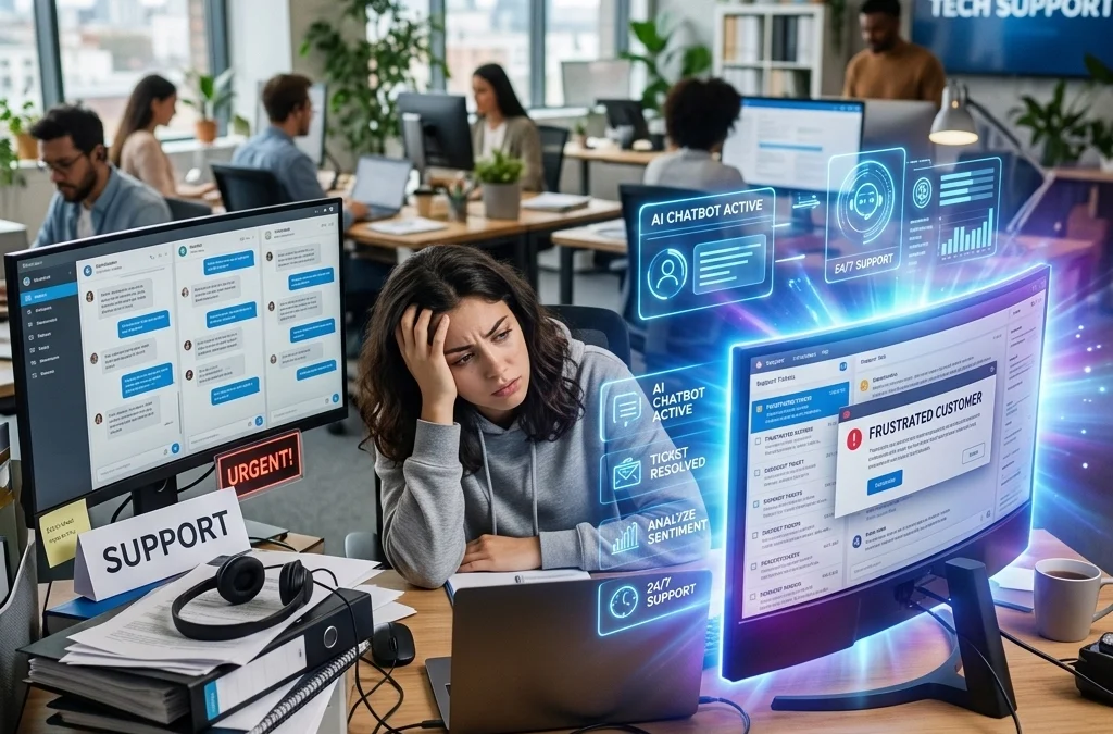 Struggling With Support Headaches? 15 AI Automation Ideas to Save Your Sanity