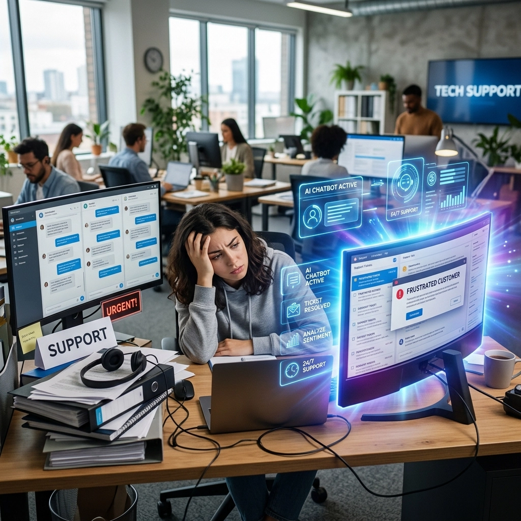 Struggling With Support Headaches? 15 AI Automation Ideas to Save Your Sanity