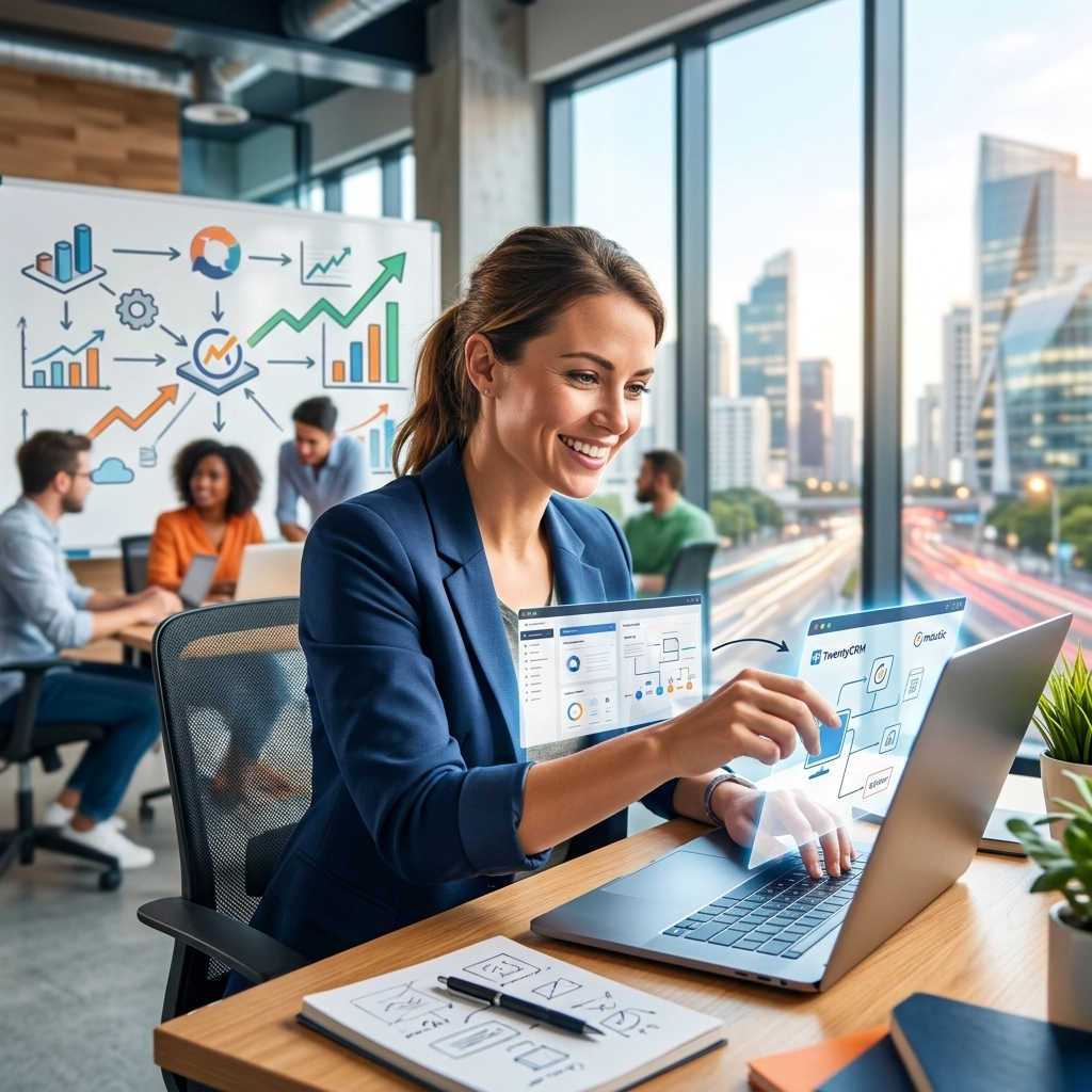 TwentyCRM, Mautic, and N8N: 3 Open-Source Growth Ideas to Scale Your Marketing