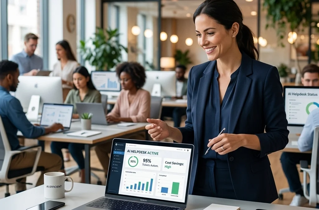The Office Manager’s Guide to AI Helpdesk Automation at a Fraction of the Cost